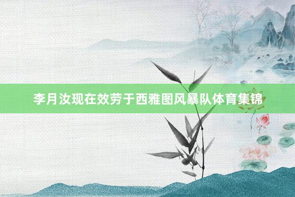 李月汝现在效劳于西雅图风暴队体育集锦