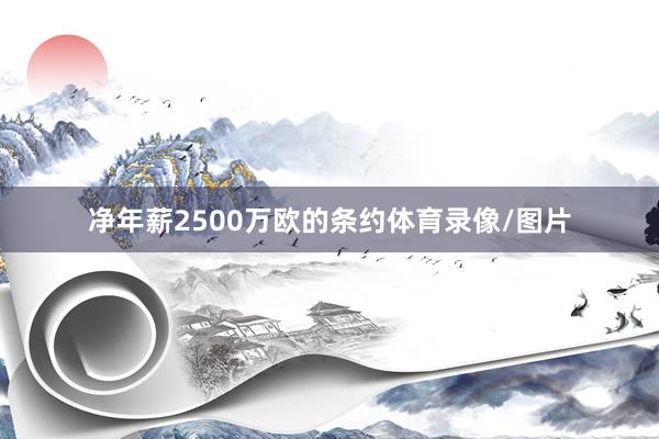 净年薪2500万欧的条约体育录像/图片