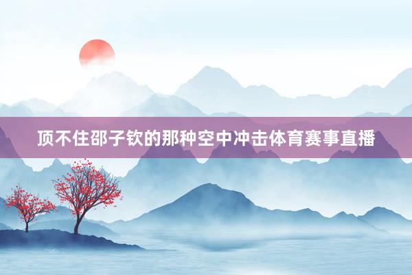 顶不住邵子钦的那种空中冲击体育赛事直播