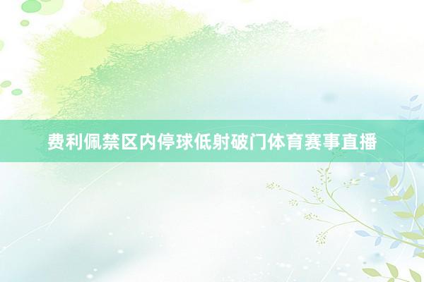 费利佩禁区内停球低射破门体育赛事直播