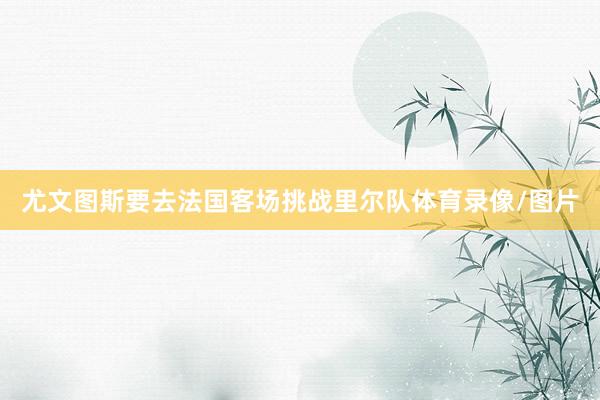 尤文图斯要去法国客场挑战里尔队体育录像/图片