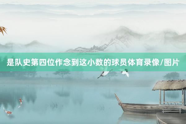 是队史第四位作念到这小数的球员体育录像/图片
