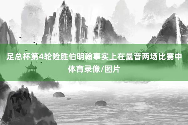 足总杯第4轮险胜伯明翰事实上在曩昔两场比赛中体育录像/图片